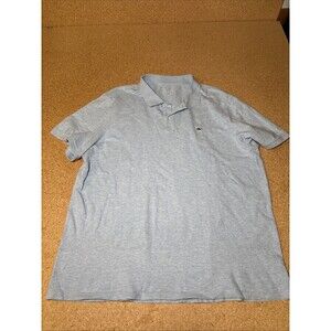 Vineyard Vines Polo Shirt Men XL Blue Edgartown Golf Pullover Whale Logo I1